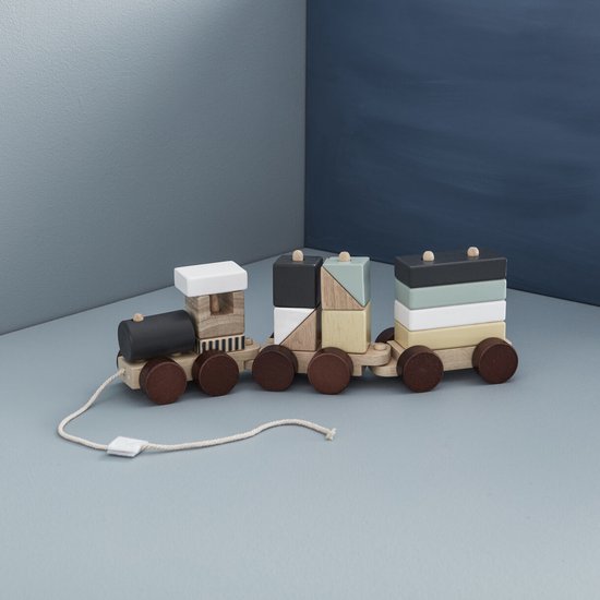 Kids Concept - Trein met Blokken - Voertuigen van Kid’s Concept. — afbeelding 5