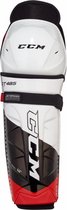 CCM Jetspeed FT485 Scheenbeschermers Volwassenen  - Senior - Zwart/Rood