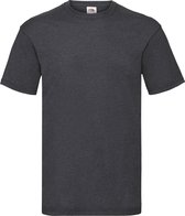 T-shirt à manches courtes pour hommes Fruit Of The Loom (Dark Heather)