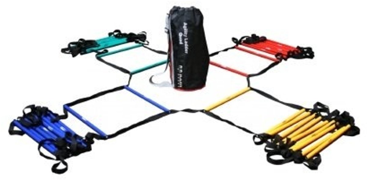 RAM - Techniek Beweging Ladder - Quad - Professioneel met mooie tas