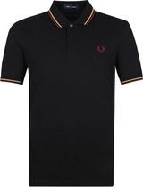 Fred Perry Polo M3600 Zwart Paars - maat L