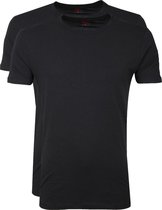 Levi's T-shirt Ronde Hals Zwart 2Pack - maat L