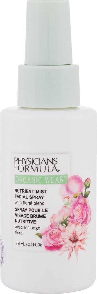 Organic Wear Nutrient Mist Facial Spray - Pleťová Voda + Sprej