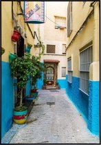 Poster The streets of tangier - 40x50 cm