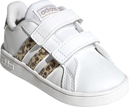 adidas Sneakers - Maat 25 - Unisex - wit - bruin | bol.com