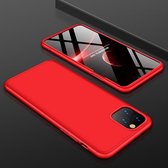 Apple iPhone 11 Hoesje - Mobigear - 360 Serie - Hard Kunststof Backcover - Rood - Hoesje Geschikt Voor Apple iPhone 11