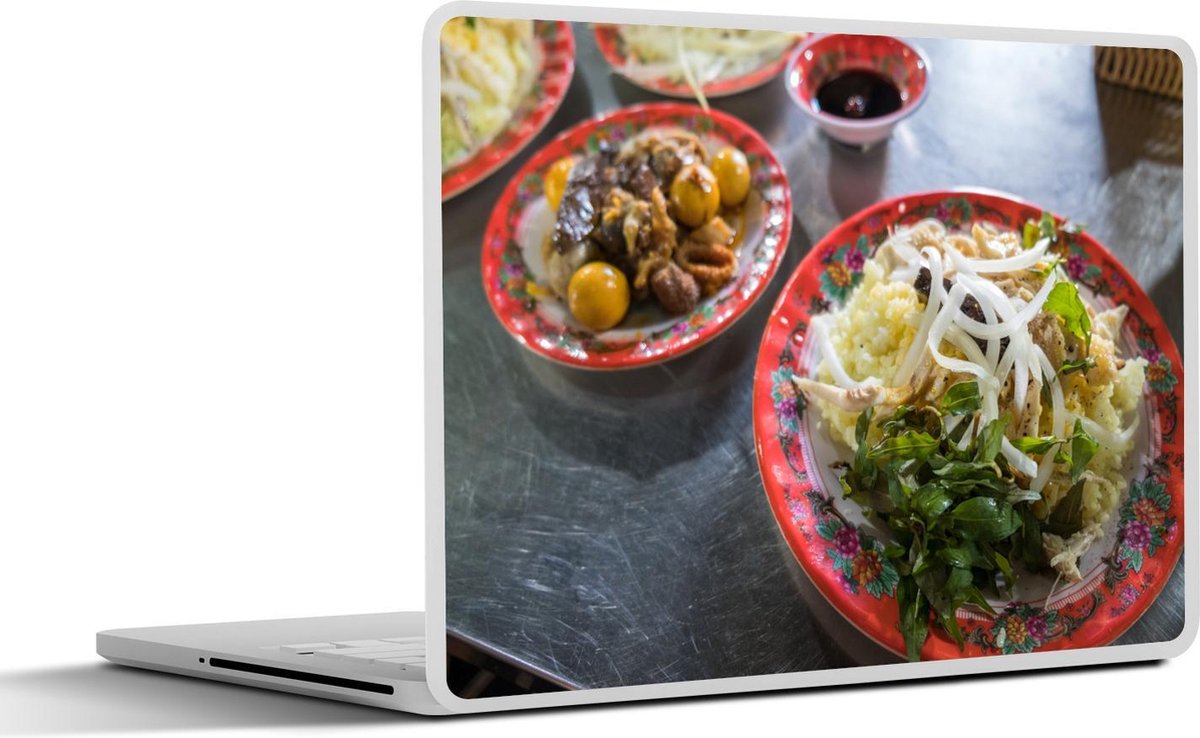 Afbeelding van product SleevesAndCases  Laptop sticker - 11.6 inch - Vietnamees gerecht Com ga Hoi An