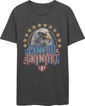 Lynyrd Skynyrd Heren Tshirt -2XL- Eagle Zwart