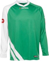 Patrick Victory Voetbalshirt Lange Mouw Kinderen - Groen / Wit | Maat: 11/12