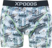 XPOOOS brooklyn bridge boxer blauw - M