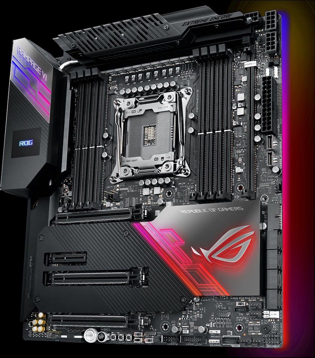 ASUS ROG RAMPAGE VI EXTREME ENCORE - Moederbord - E-ATX - LGA2066