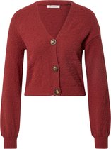 Glamorous gebreid vest Bourgogne-12 (M)