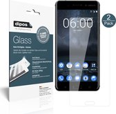 dipos I 2x Pantserfolie helder compatibel met Nokia 6 Beschermfolie 9H screen-protector