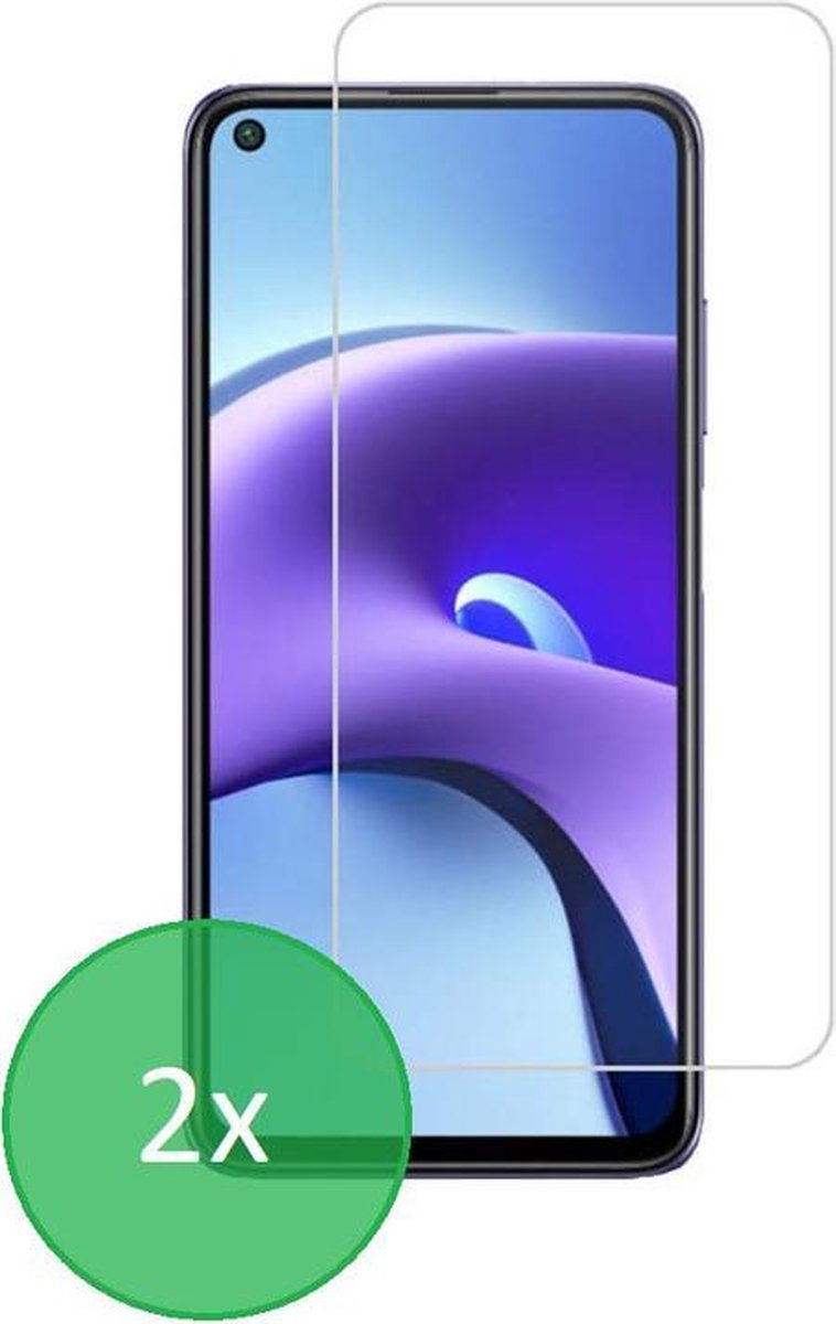 Geschikt Voor: Xiaomi Redmi Note 9 - 2x Screenprotector - screen protector - glas - bescherm - beschermglas