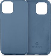 Coverzs Luxe Liquid Silicone case geschikt voor Apple iPhone 13 - lichtblauw