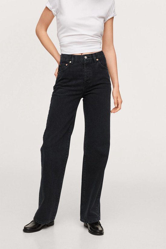 Mango Jeans High Waist Straight Fit Jeans 17005955 Tn Dames Maat - W40 |  bol.com