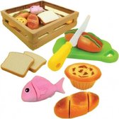ontbijtmand met eten 23 cm 8-delig