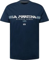 La Martina shirt Lichtblauw-Xl
