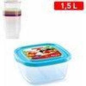 Lunchdoos basisvierkant 1500 ML