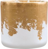 Luxe Lite Glossy Cylinder white-gold