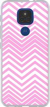 Smartphonebooster Telefoonhoesje - Back Cover - Geschikt Voor Motorola E7 Plus