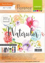 Florence Aquarelpapier - Offwhite - A4 - 300g - 100 vellen