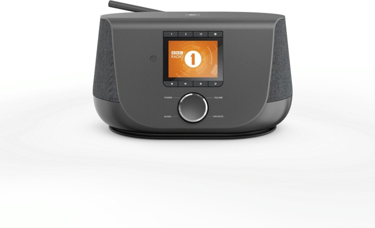 Hama DIR3300SBT - Radio  -  FM/DAB/DAB+ - Internetradio - Zwart