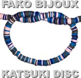 Fako Bijoux® - Perles Disque Katsuki - Perles Polymer - Perles Surf - Perles Argile - 6mm - 350 Pièces - Mix 5