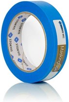 Afplaktape Blauw Buiten Pa13015 19Mmx50M