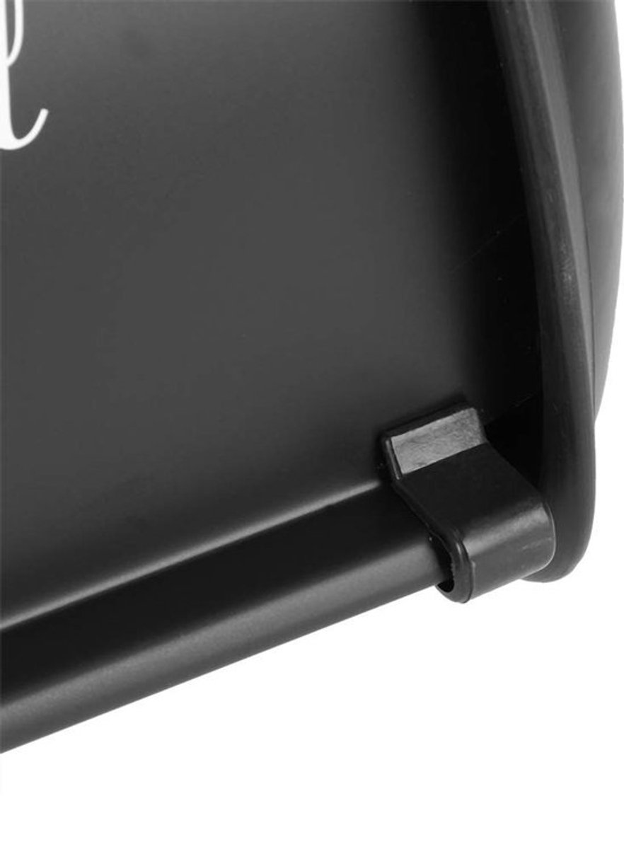 OmGoods - Dailygoody - Brooddoos - Broodhouder - Grote capaciteit - Zwart