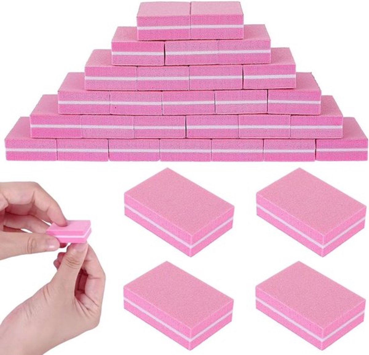 Buffer voor nagels slijpen - Inovra Plus, 40 stukken