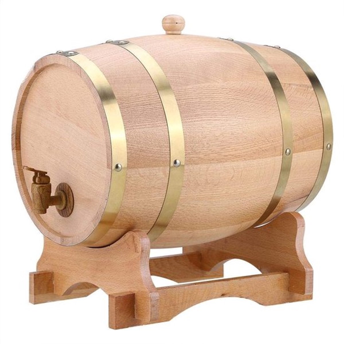 Dailygoody - Eiken Wijnvat - Hout Wijnvat Dispenser - Duurzaam en Functioneel - 38