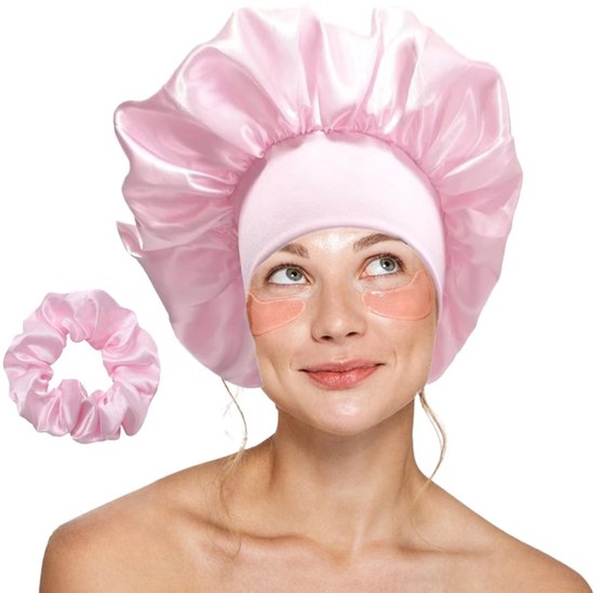 Haarcap comfortabel ontworpen voor krullend haar van NTHProducts