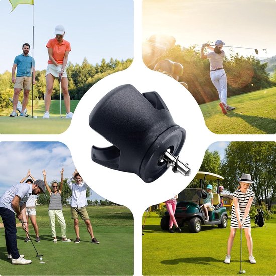Balopvangklauw - Golftrainingsgadget - Golfballen Verzamelen - Stabiele Balgreep - 5.5 cm - Zwart — afbeelding 2