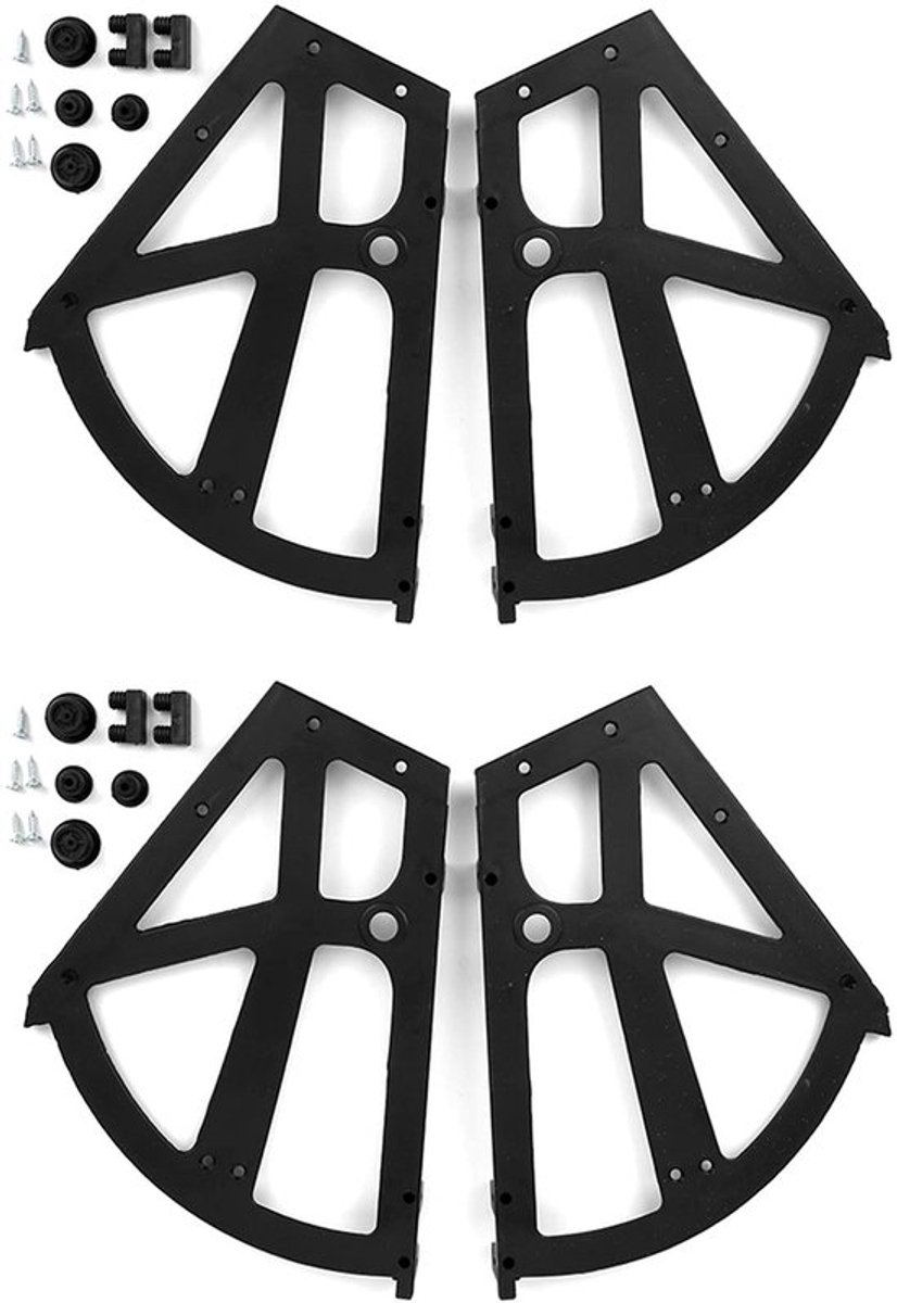 VT Goods - Hinge Accessoires - 4-delige Set voor Schoenenkasten - Duurzaam en