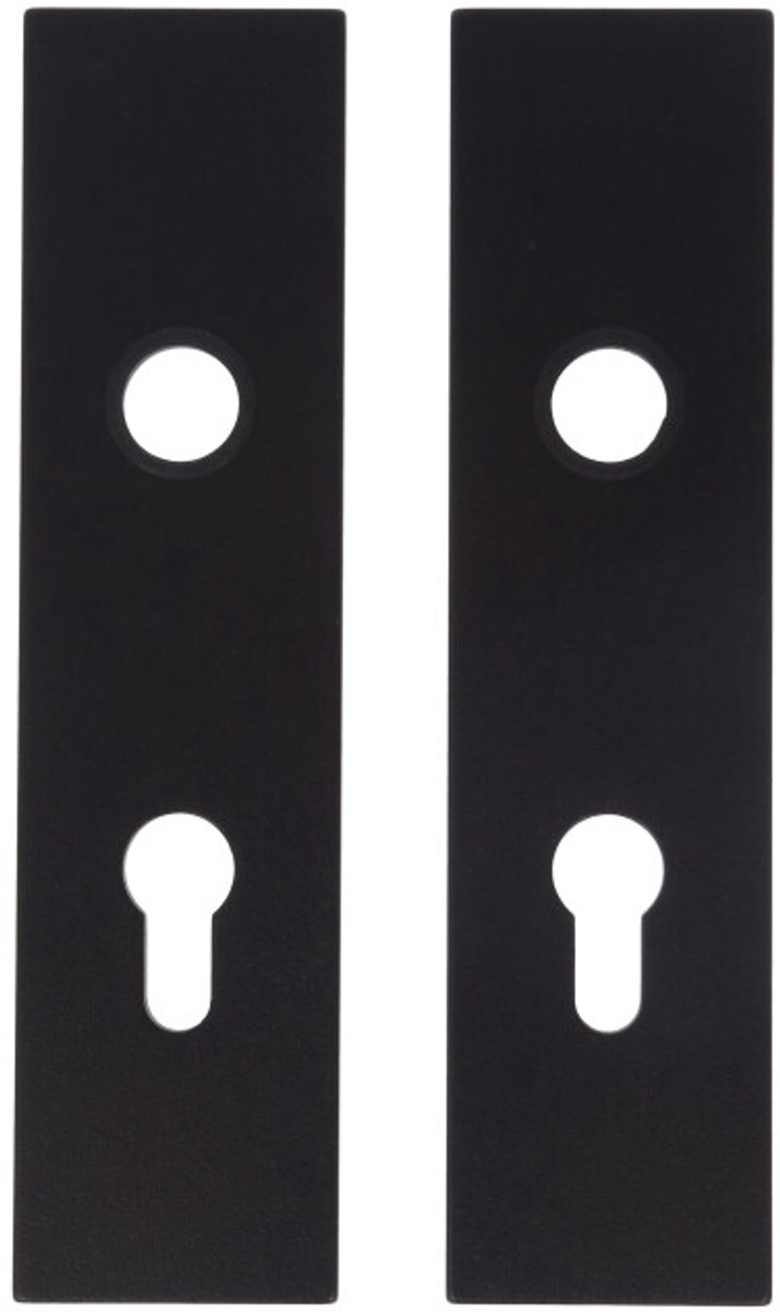Binnendeurschild Alu. Invisible Zwart Pc72