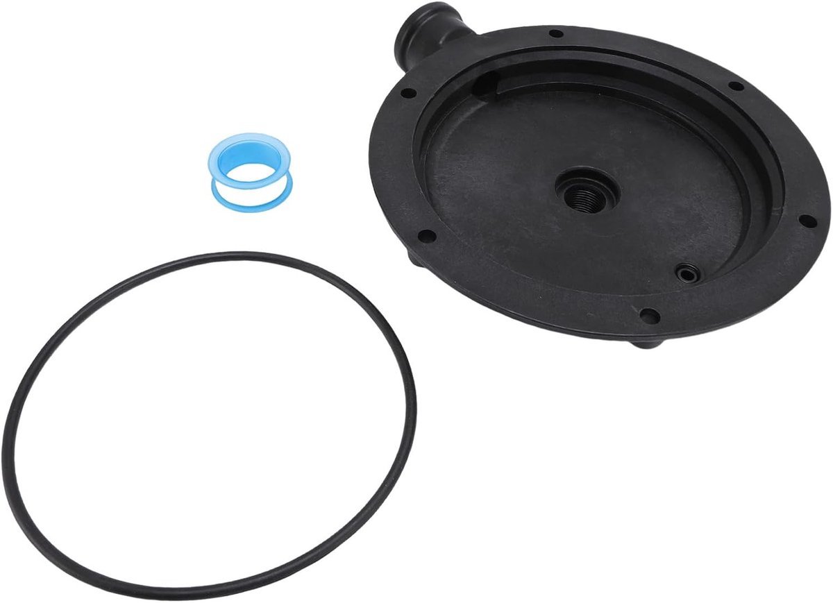 Pomphuis Boosterpomp - Onderdeel Pomp - Zwembad Onderhoud - Lekpreventie - 25.5 cm - Zwart