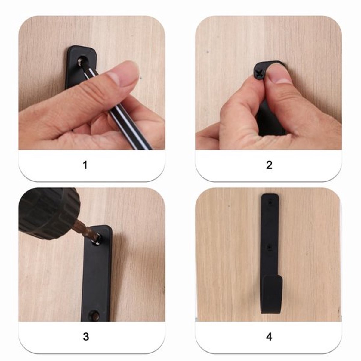 IMstore - Wandhaken - Heavy Duty - Voor gereedschap en fietsen - 8 stuks - Sterke