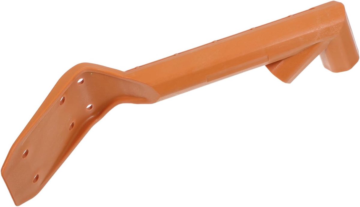 Dakgoot Reinigingsschep - Bladverwijderaar Afvoerpijp - Dakgoten Schoonmaken - Dubbele Hoek Kunststof - 28.50X5.70X3.00CM - Oranje