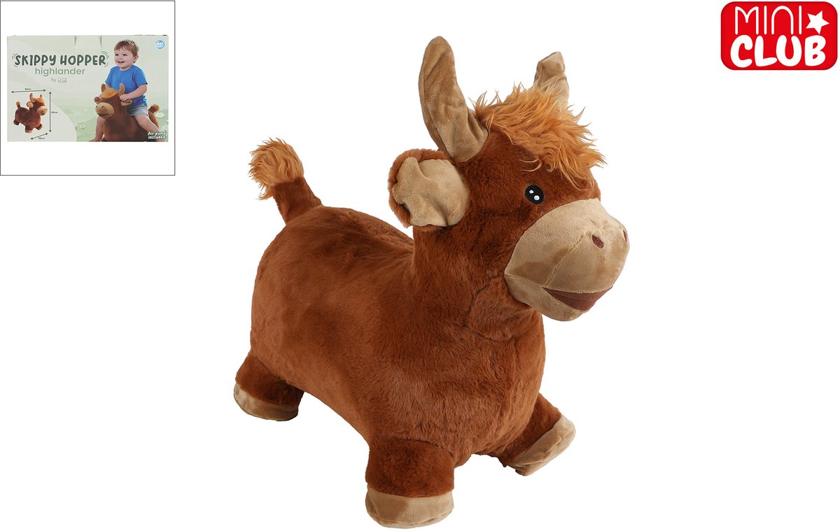 Mini Club Pluche Skippy Highlander pluche met Pomp