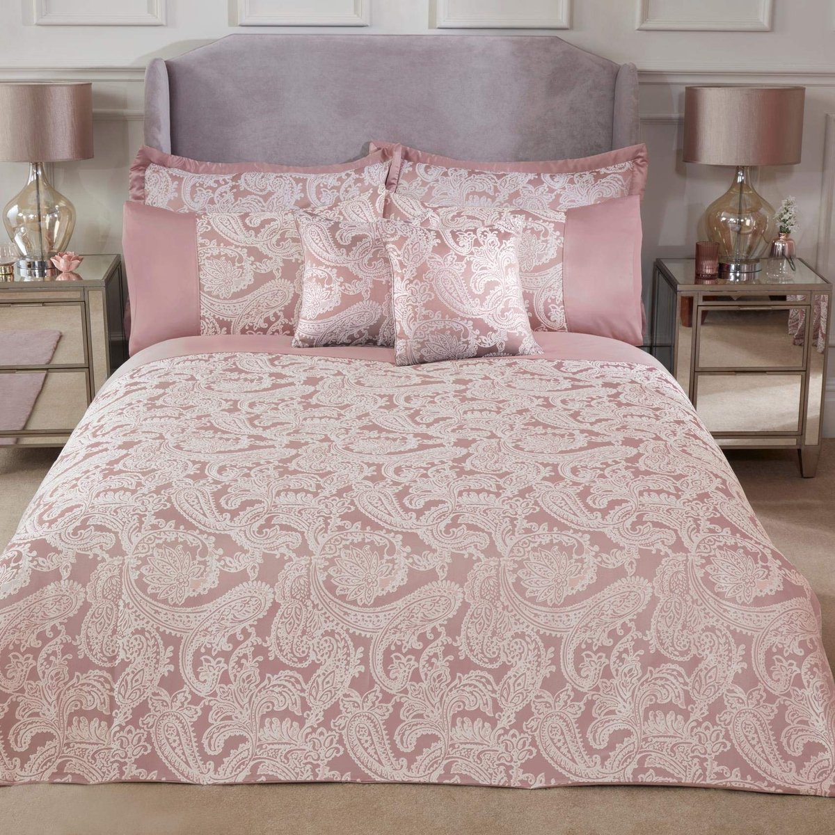 Dekbed Eenpersoonsbed - 100% Polyester - Blush Pink - Zacht en comfortabel - ShopVlot