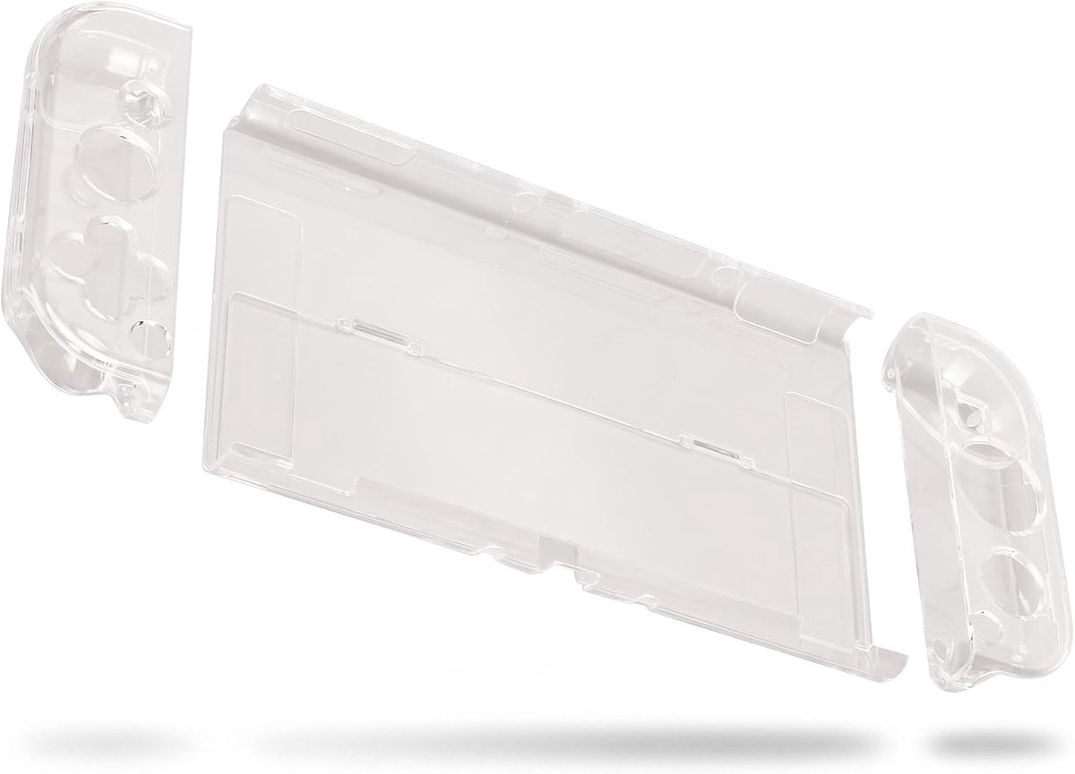 Beschermhoes voor OLED 2021, Clear Cover Case Volledige Bescherming Shell Schokbestendig Krasbestendig voor OLED 2021 Controller