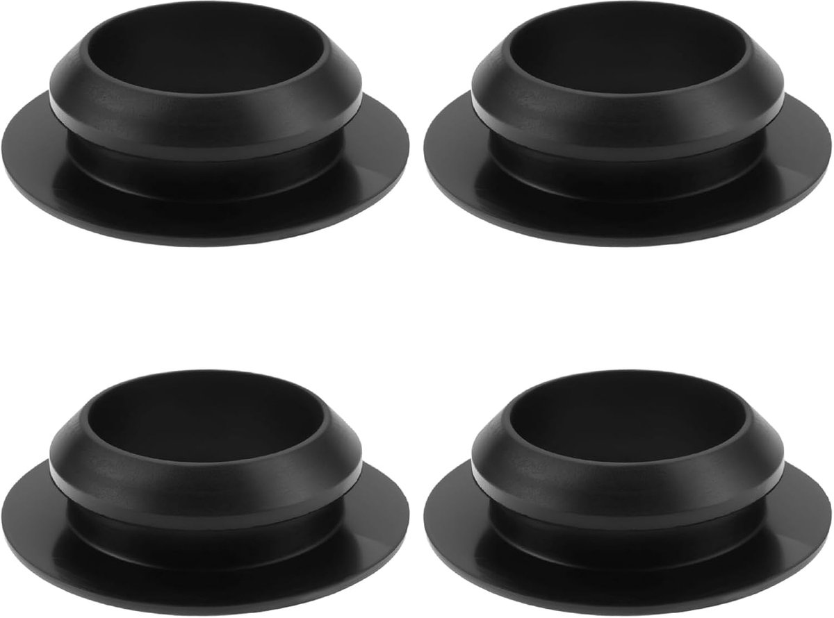 4X 1 "Flexibele Tank Adapter Schot Rubber Tank Seal 25Mm Pijp-naar-Tank Seal Pijp 33mmx12mm
