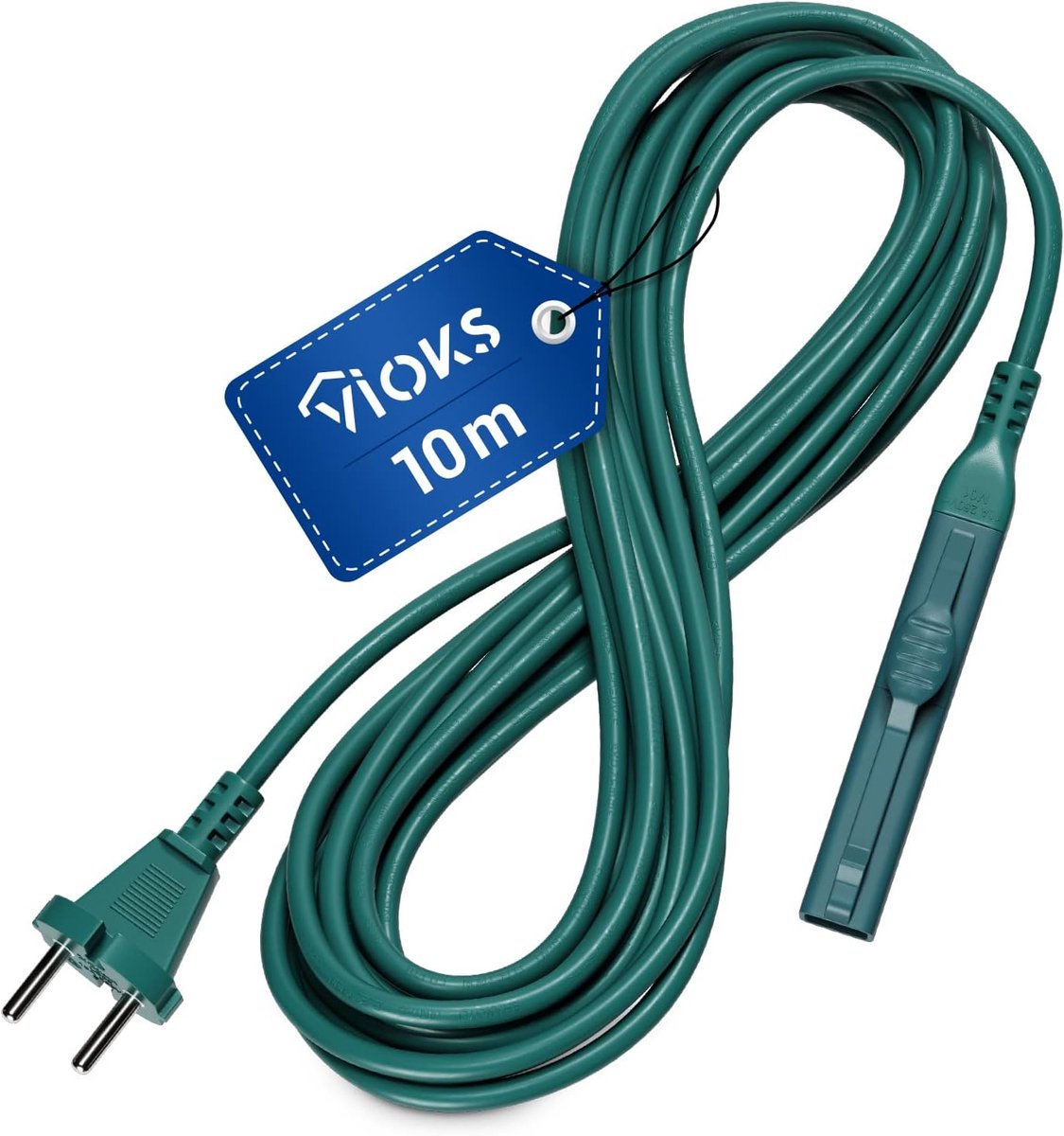 Stofzuiger kabel 10m - vervanging voor Vorwerk Kobold VK140 VK150 - hoge kwaliteit - comfortabel stofzuigen - ShopVlot