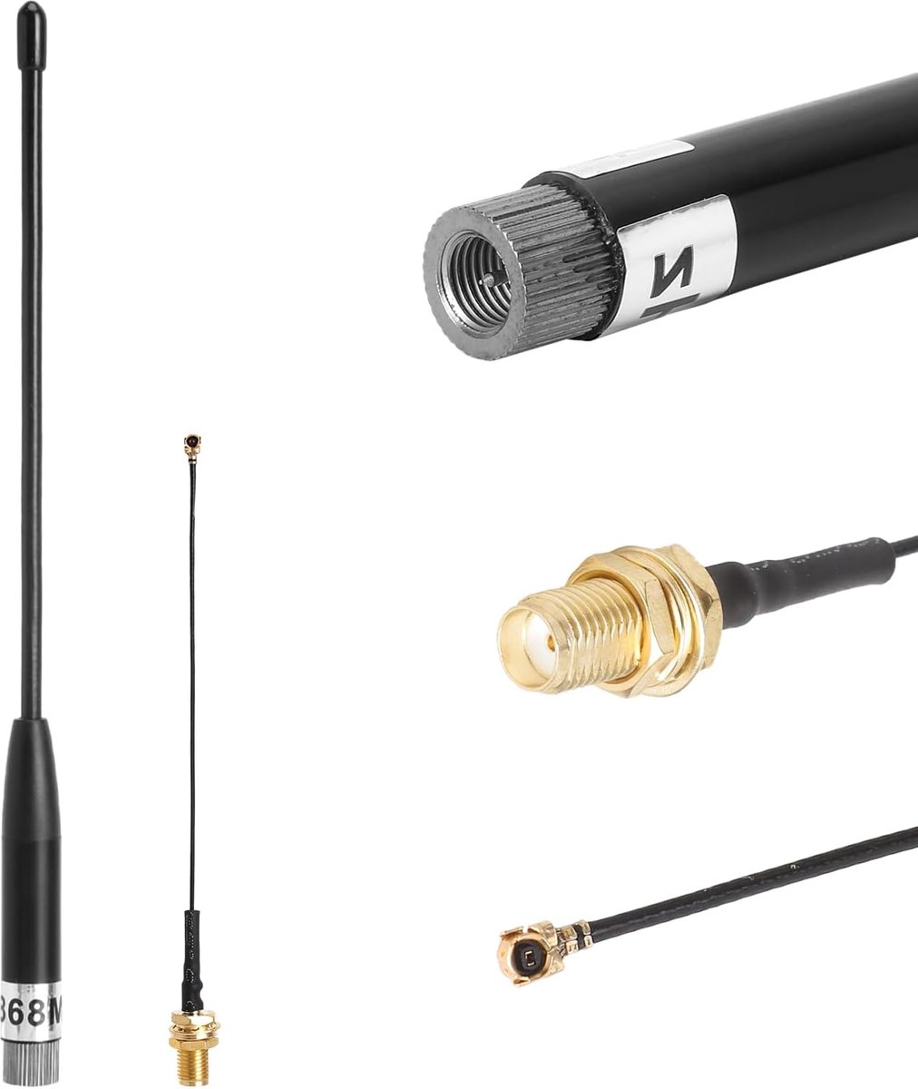 Antenne 868MHz 8dbi - Lange Flex Antenne 19cm - Omnidirectioneel met SMA Plug - Ideaal voor LoRa toepassingen - ShopVlot