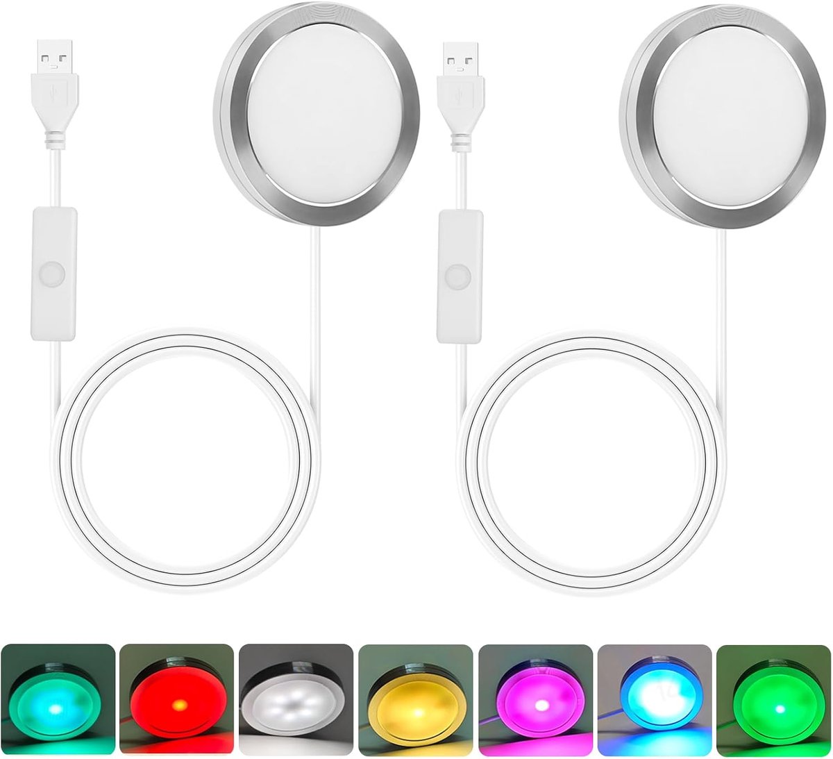 3D printer LED lichtset 2pcs - RGB verlichting - veilig en energiezuinig - ideaal voor 3D printers - ShopVlot