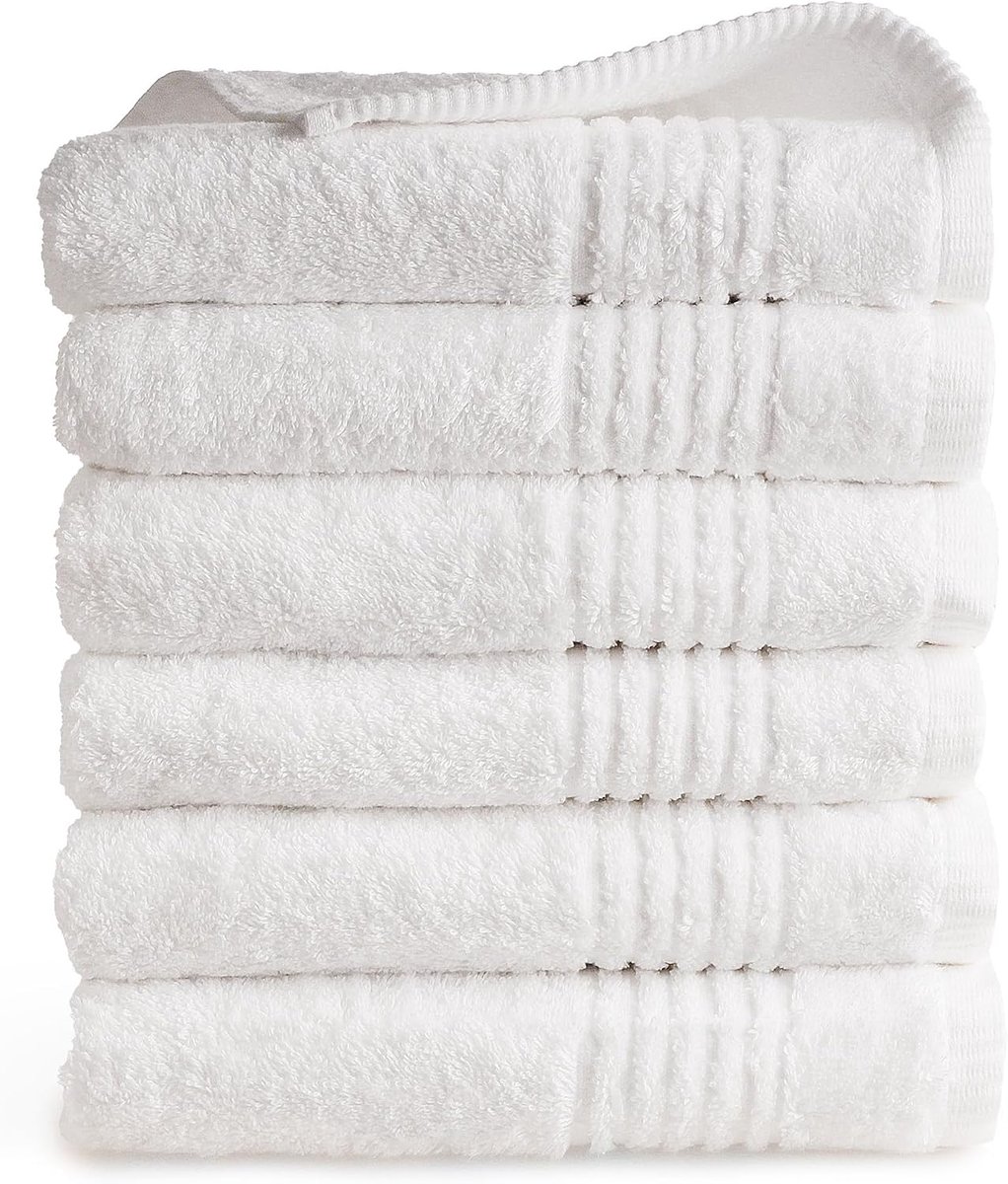 Badhanddoekset 50 x 100 cm - 100% Katoen - Oeko-Tex Gecertificeerd - Zacht en Absorberend - SnelShoppen