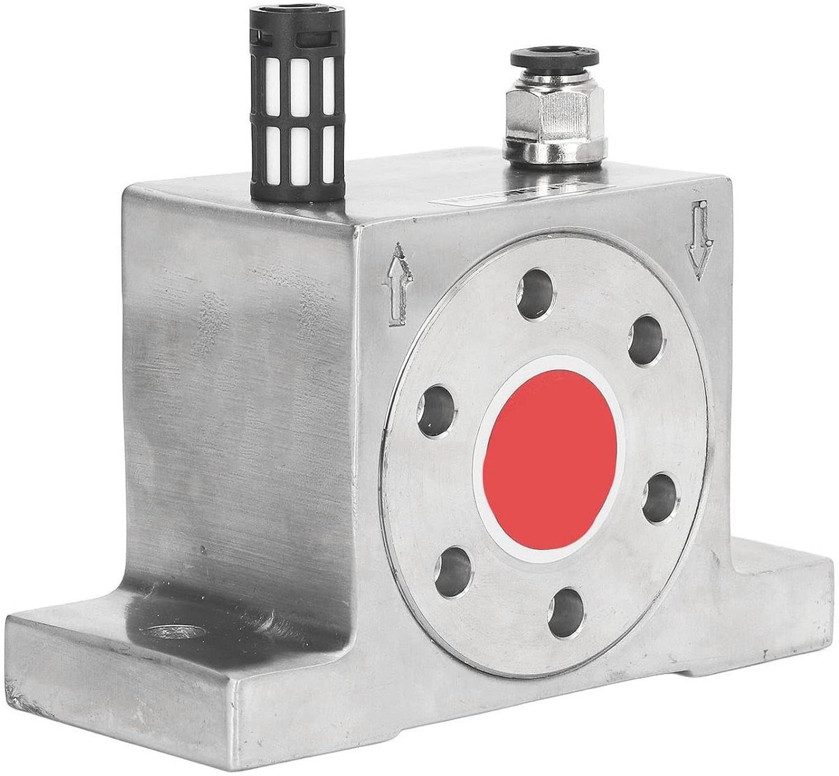 Pneumatische Vibrator - Industriële Triller - Materiaal Transport - Corrosiebestendig Staal - G1/4in - Zilverkleurig