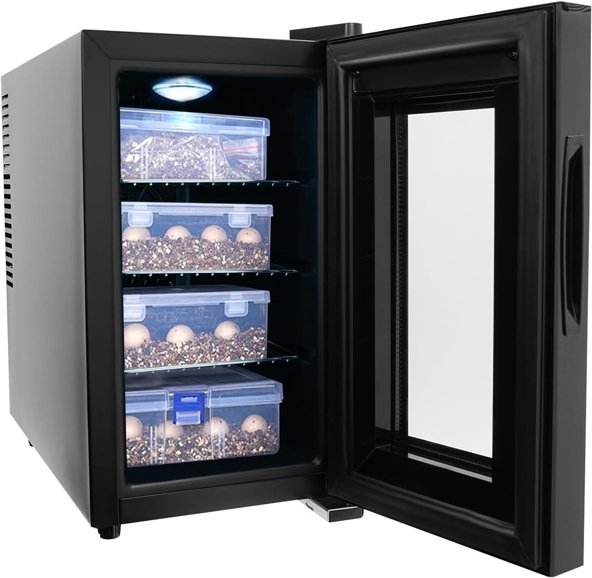 Broedapparaat 23 liter - reptielen ei incubator - 10-40 ℃ temperatuurregeling - ideale broedomgeving - SnelShoppen