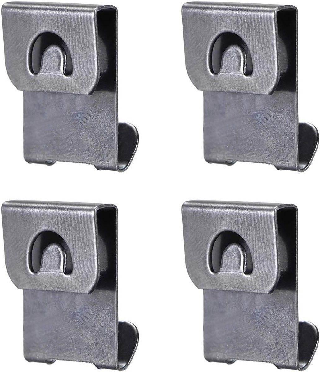 sourcing map 50 stuks ophanghaken voor fotoframe, 0,3 mm dik S-vormige van metaal